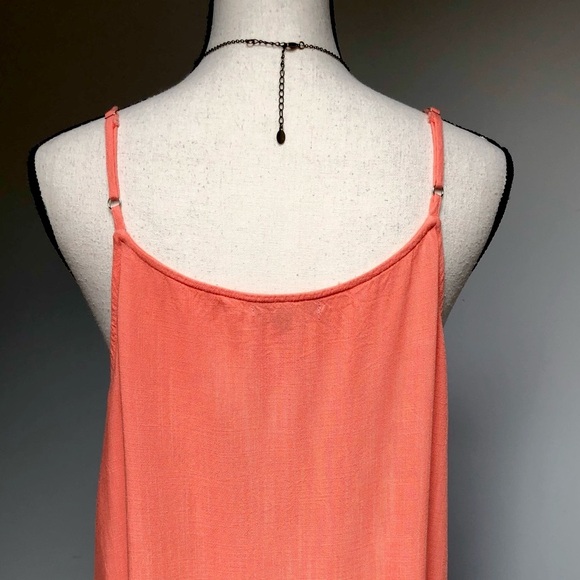 Staccato Flowy Orange Sleeveless Top - Picture 4 of 5